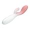 Brighty Vibrator White & Pink Silicone Clave 55