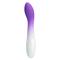 Bishop Vibrator White & Purple Silicone Clave 55