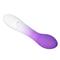 Bishop Vibrator White & Purple Silicone Clave 55