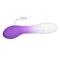 Bishop Vibrator White & Purple Silicone Clave 55