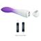 Bishop Vibrator White & Purple Silicone Clave 55