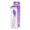 Bishop Vibrator White & Purple Silicone Clave 55