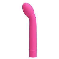 Logan Vibrator Pink Silicone Clave 60