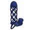 Vibrating Cock Sleeve Blue Silicone Clave 40