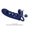 Vibrating Cock Sleeve Blue Silicone Clave 40