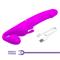 Zanini Vibrating Strapless StrapOn Silicone cl20