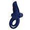 Vibrating Cock Ring Blue Silicone Clave 70