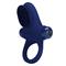 Vibrating Cock Ring Blue Silicone Clave 70