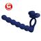 Vibrating Cock Ring Blue Silicone Clave 40