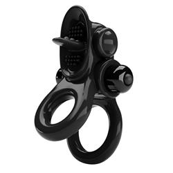 Passionate Double Vibrating Cock Ring cl100