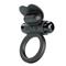 Debonaire Vibrating Cock Ring Silicone Black Cl80