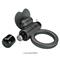 Debonaire Vibrating Cock Ring Silicone Black Cl80