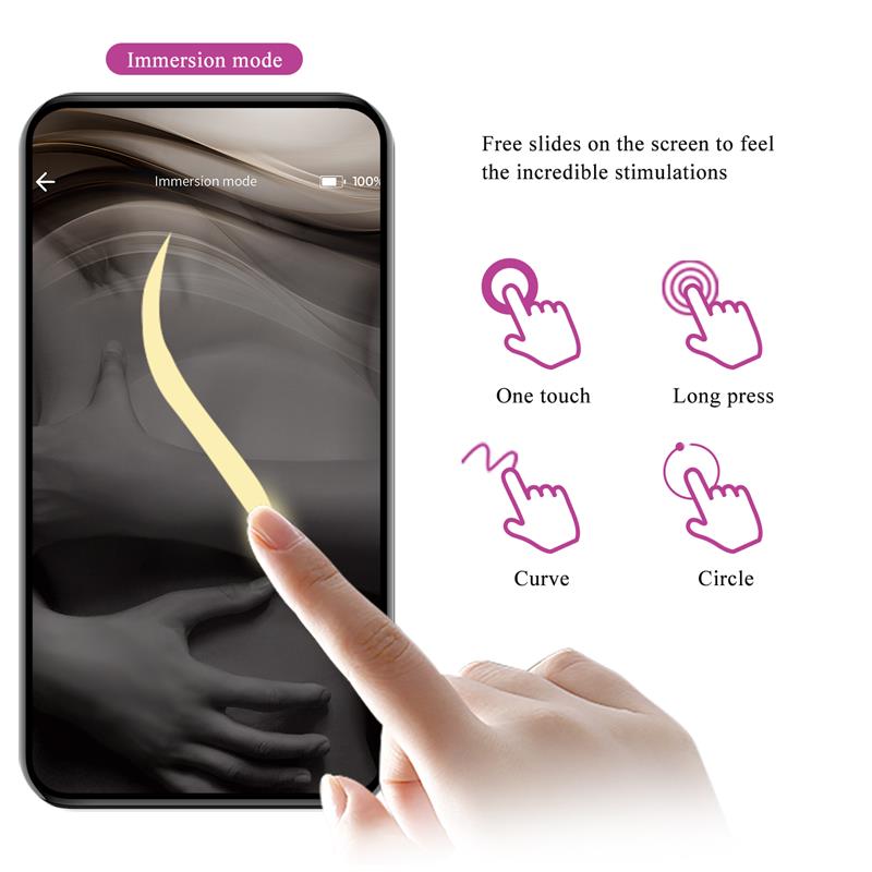 Aari Juguete para Parejas con Vibración y Golpeteo y APP