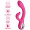 Fritz Rabbit Vibrator Silicone Pink cl50