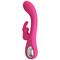 Novak Rabbit Vibrator Silicone Pink cl50