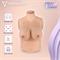 Booskin E Cup Silicone Breast Form Vest w/Neck