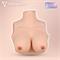 Boodie D Cup Silicone Breast Form Topwear w/Neck