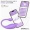 Bulby Silicone Egg Vibrator Lavender App Clave 36