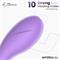 Bulby Silicone Egg Vibrator Lavender App Clave 36