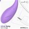 Bulby Silicone Egg Vibrator Lavender App Clave 36