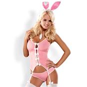 Bunny Disfraz Conejita 4 Piezas Talla L/XL