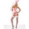 Bunny suit 4 pcs costume L/XL