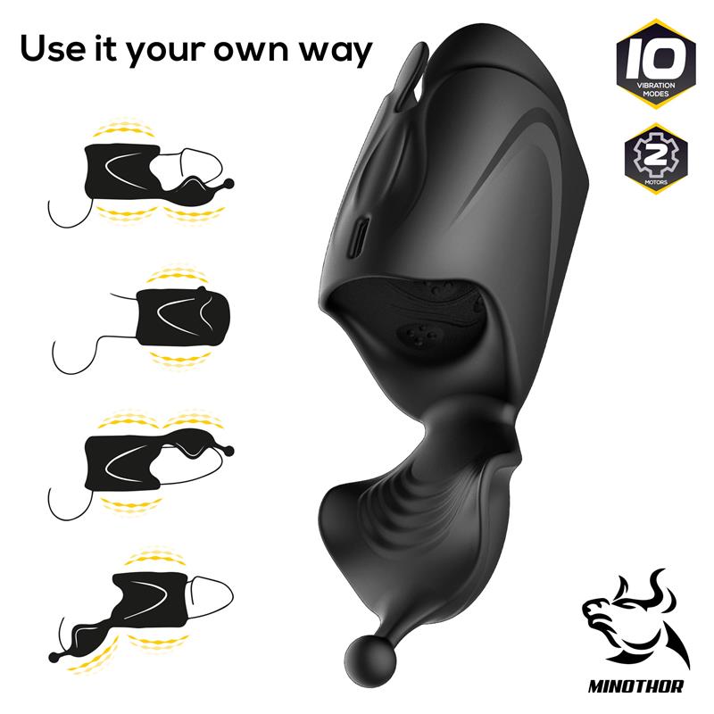 AdvaX One Masturbador Doble Motor Estimulación Multiple