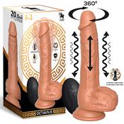 Octavius Dildo with Thrusting, 360º Waving and Vibrating 7.8" - 20 cm