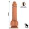 Quintus Thrusting, Waving & Vibrating Dildo Cl.36