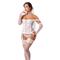 Wedding Basque Set, 7 pcs.-S