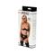 1/2 Cup Bra, G-String, Suspenderbelt & Stockings-M