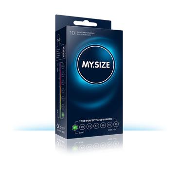 My Size Natural Latex Condom Size 47 Box of 10 Units