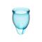 Feel Confident Menstrual Cup Light Blue Clave 60