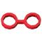 Japanese Bondage Silicone Handcuffs - Red