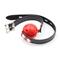 Locking Ball Gags Black/Red