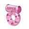 Baile Vibrating Cock Ring with Condom Pink