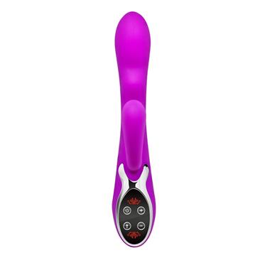 Material: silicone   double points vibrators, heat