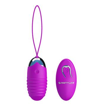 Vibrating Egg Jessica USB Purple