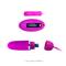 Remote control, silicone bullet, 12-function vibra