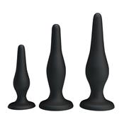 Butt Plug Set of 3 Clave 35