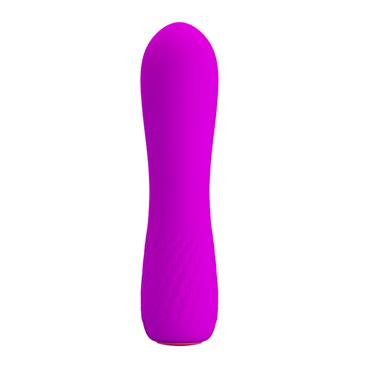 Pretty Love Beau Vibrator USB Silicone Purple