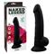 Dildo Trooper 8" Liquid Silicone Black