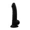 Dildo Trooper 8" Liquid Silicone Black