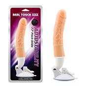 Adjustability Pitch Dildo T-Skin 7.7" Flesh