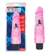 Vibrador Hi-Rubber 9" Rosa