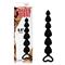 Elite Lovers Beads 19 cm Silicone Black