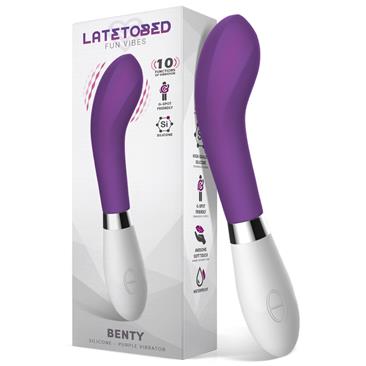 Benty Silicone Purple Vibrator