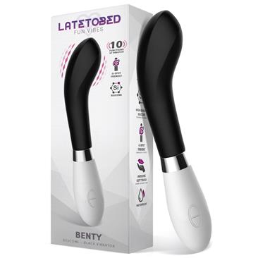 Benty Silicone Black Vibrator